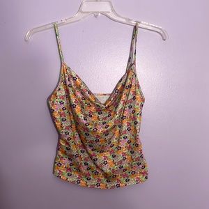 floral tank top